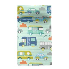 Trapunta HappyFriday Moshi Moshi Multicolore 200 x 260 cm Veicoli    