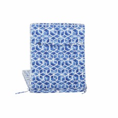 Cuscino DKD Home Decor Azzurro Bianco Rettangolare Geometrico 190 x 60 x 5 cm (190 x 60 x 5 cm)    