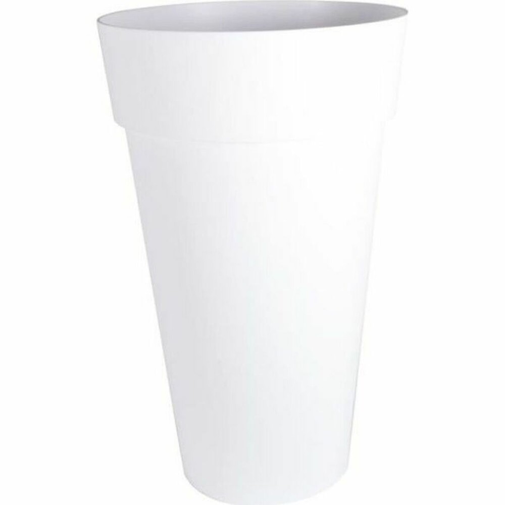 Vaso EDA 13637 BL SX2 Bianco Rotondo Rotonda Ø 48 x 80 cm    