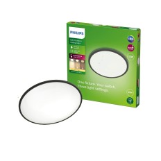 Plafoniera LED Philips Superslim Nero 15 W    