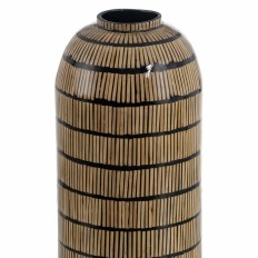 Vaso Nero Beige Bambù 23 x 23 x 50 cm    