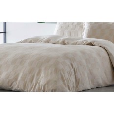 Copripiumino Naturals ELBA Beige Matrimoniale (240 x 220 cm)    