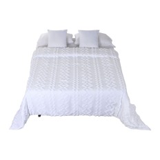 Trapunta Home ESPRIT Bianco 240 x 260 cm    