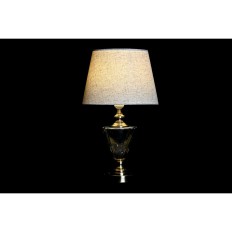 Lampada da tavolo Home ESPRIT Bianco Beige 28 x 28 x 48 cm (2 Unità)    