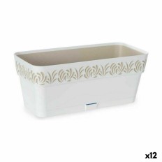 Vaso Autoirrigante Stefanplast Gaia Bianco Plastica 13,3 x 12,3 x 29,3 cm (12 Unità)    