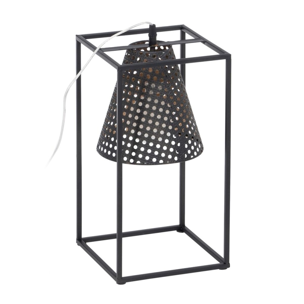 Lampada da tavolo Nero Dorato Metallo Ferro 60 W 220 V 240 V 220 -240 V 20 x 20 x 42 cm    