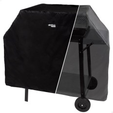 Coperchio di protezione per barbecue Aktive Nero 4 Unità 142 x 120 x 60 cm    