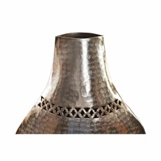 Vaso DKD Home Decor Rame 28 x 11 x 41 cm Dorato Alluminio Arabo Fustellatura (2 Unità)      