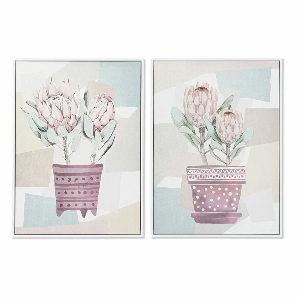 Quadro DKD Home Decor Scandinavo 53 x 4,5 x 73 cm (2 Unità)    