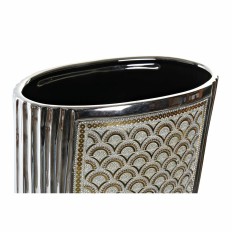 Vaso DKD Home Decor Argentato Dorato Gres (24 x 13 x 47 cm)    