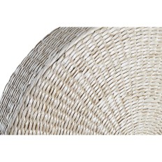 Cuscino DKD Home Decor Da terreno 60 x 60 x 11 cm Naturale    