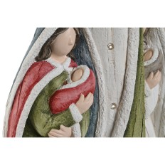 Presepe di Natale Home ESPRIT Bianco Verde Grigio Magnesio 27,5 x 11 x 60 cm (2 Unità)    