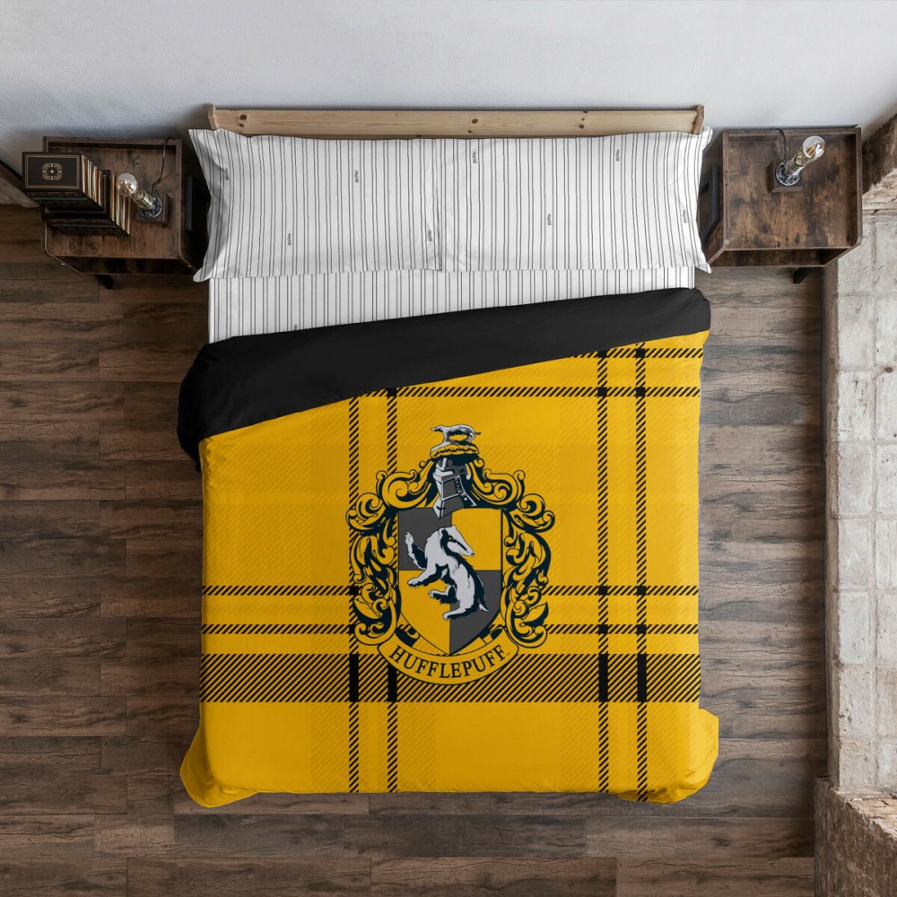 Copripiumino Harry Potter Classic Hufflepuff Multicolore 175 Fili 220 x 220 cm Ala francese    