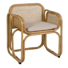 Poltrona Naturale Rattan 62 x 57 x 76,5 cm    