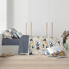 Copripiumino Kids&Cotton Amsterdam Multicolore 200 x 200 cm    