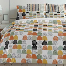 Copripiumino Decolores Lahti Multicolore 200 x 200 cm    