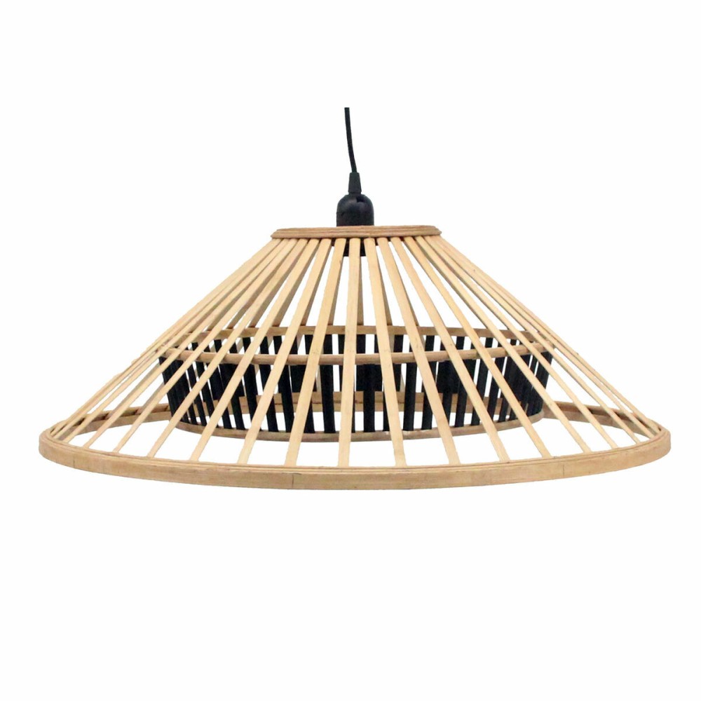 Lampadario DKD Home Decor Marrone Bambù 50 W (60 x 60 x 21 cm)    