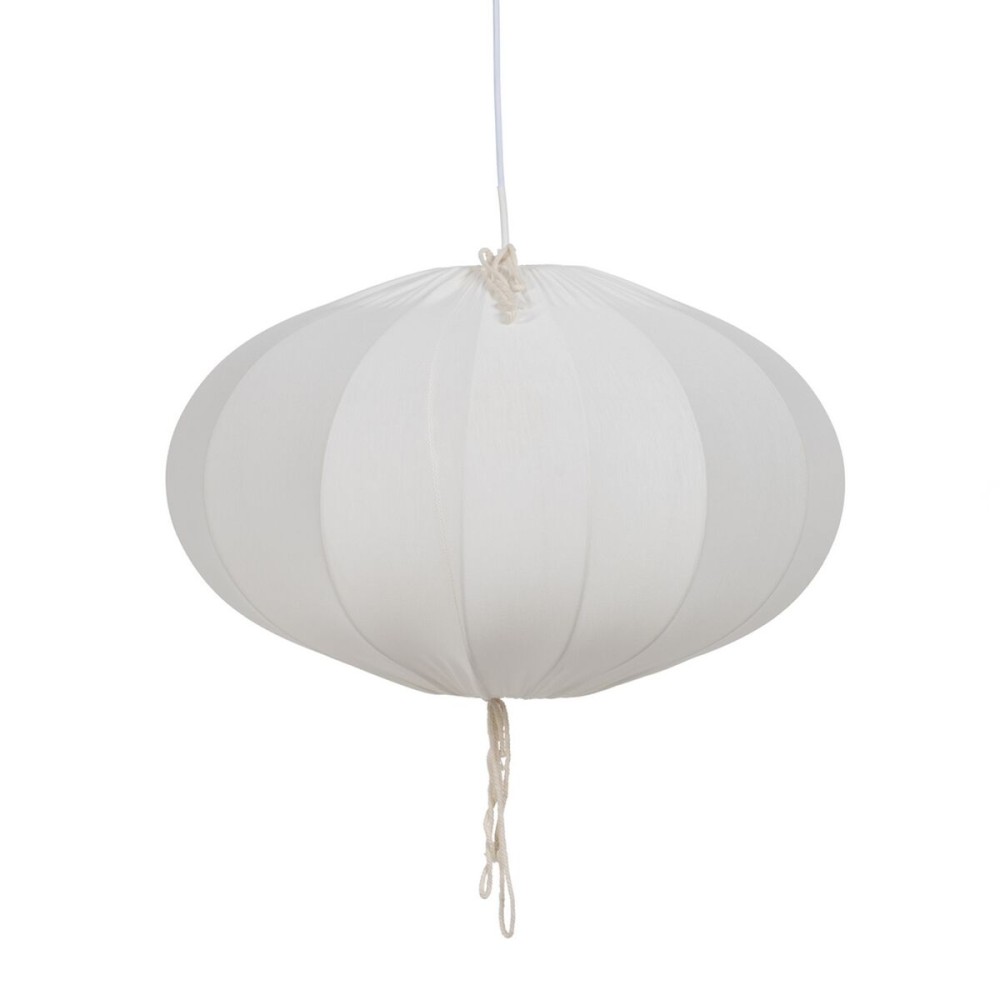 Lampadario Bianco Cotone 220-240 V 50 x 50 x 30 cm    