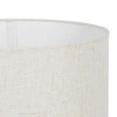 Lampada da tavolo Beige Crema Dorato Ceramica Ferro 40 W 30 x 30 x 58 cm    