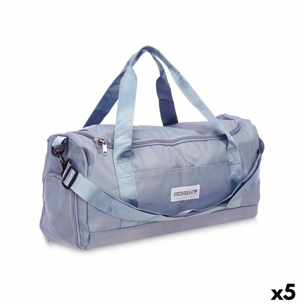 Borsa da Viaggio Azzurro 46 x 25 x 28 cm (5 Unità)    