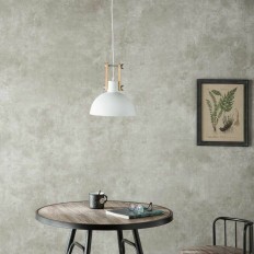 Lampadario Alexandra House Living Bianco    