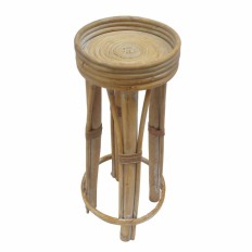 Vaso DKD Home Decor Marrone Rattan Tropicale (22 x 22 x 50 cm)    