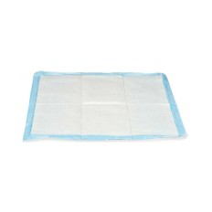 Tappetini Igienici per Cani 60 x 60 cm Azzurro Bianco Carta Polietilene (10 Unità)    