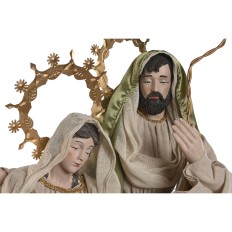 Presepe di Natale Home ESPRIT Verde Beige 48 x 28 x 90 cm    