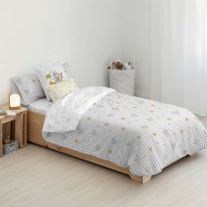 Copripiumino Tom & Jerry Vichy Multicolore 175 Fili 180 x 220 cm    