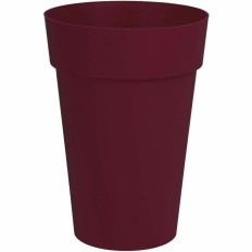 Vaso EDA Rosso Scuro Ø 46 cm Plastica Rotondo Moderno    