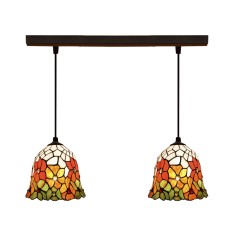 Lampadario Viro Multicolore Ferro 60 W 50 x 20 x 20 cm    