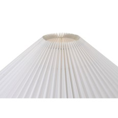 Lampada da Terra Home ESPRIT Bianco Dorato 50 W 220 V 50 x 50 x 155 cm (2 Unità)    