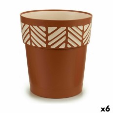 Vaso Autoirrigante Stefanplast Orfeo Terracotta Plastica 29 x 29 x 29 cm (6 Unità)    