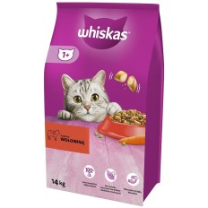 Cibo per gatti Whiskas 5900951014345 Adulto Carne di vitello 14 Kg    