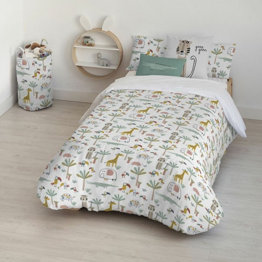 Copripiumino Kids&Cotton Jeddah Small Menta 155 x 220 cm    