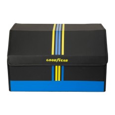 Contenitore di Organizzazione per il Bagagliaio dell'Auto Goodyear GOD1009 Nero PVC 50 x 30 x 30 cm    