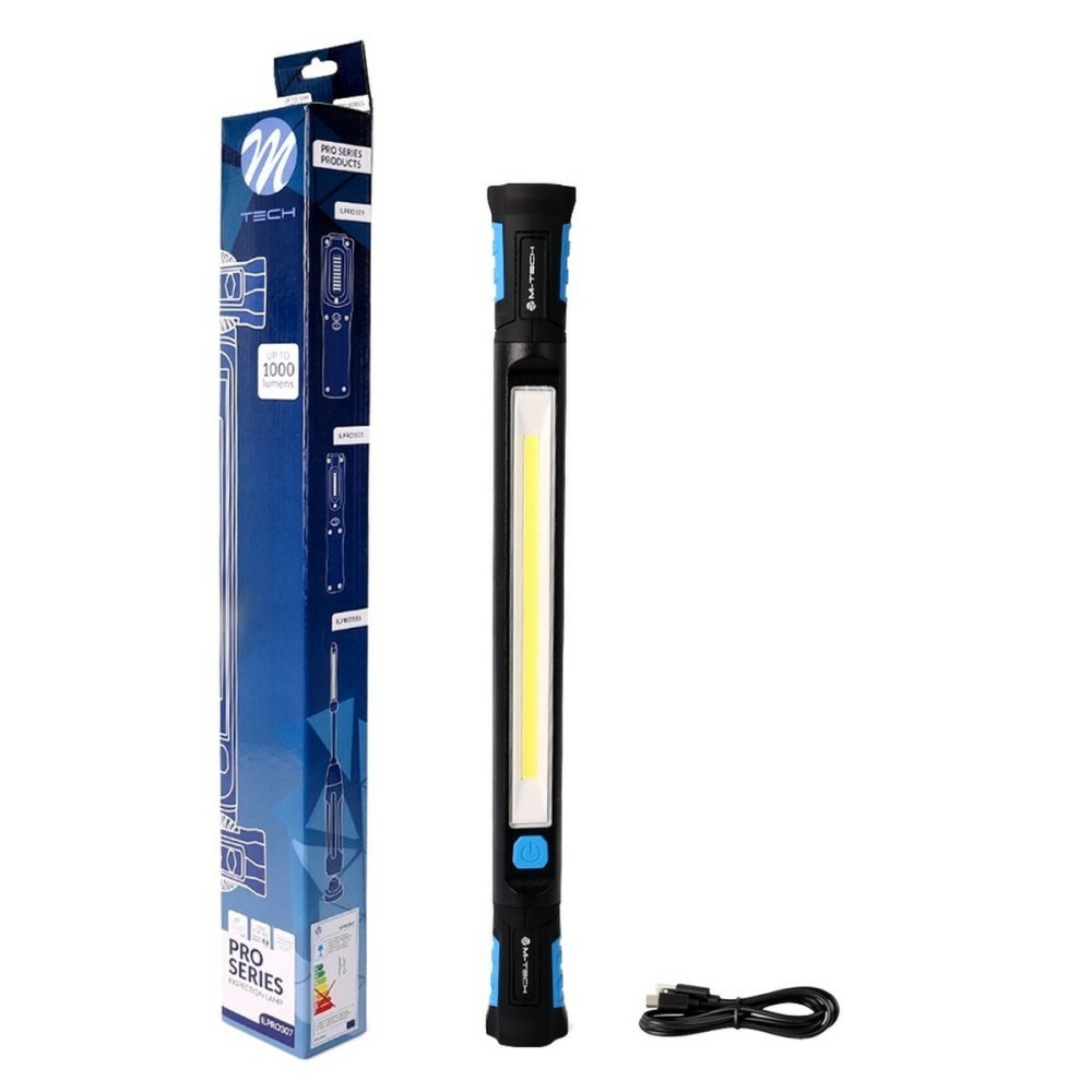 Luce da lavoro M-Tech ILPRO307 Nero/Blu 1000 Lm    