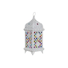 Lampada da tavolo DKD Home Decor 18 x 18 x 46 cm Metallo Bianco Multicolore 220 V 50 W    