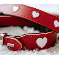 Collare per Cani Hunter Love S/M 35-43 cm Rosso    