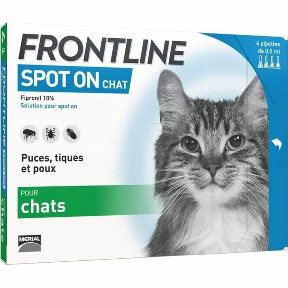 Anti-parassiti Frontline Gatto 0,5 ml 4 Unità    