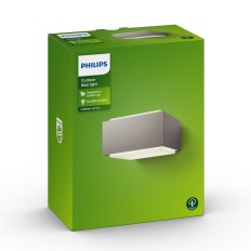 Applique da Parete Philips 17337/87/PN Grigio Alluminio 42 W E27    