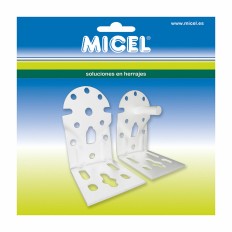 Supporto per tenda da sole Micel TLD08 Bianco 6,5 x 8,6 x 10,8 cm Asse 2 Pezzi    