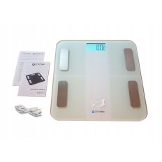 Bilancia Digitale da Bagno Oromed ORO-SCALE Bianco Acrilico 180 kg    