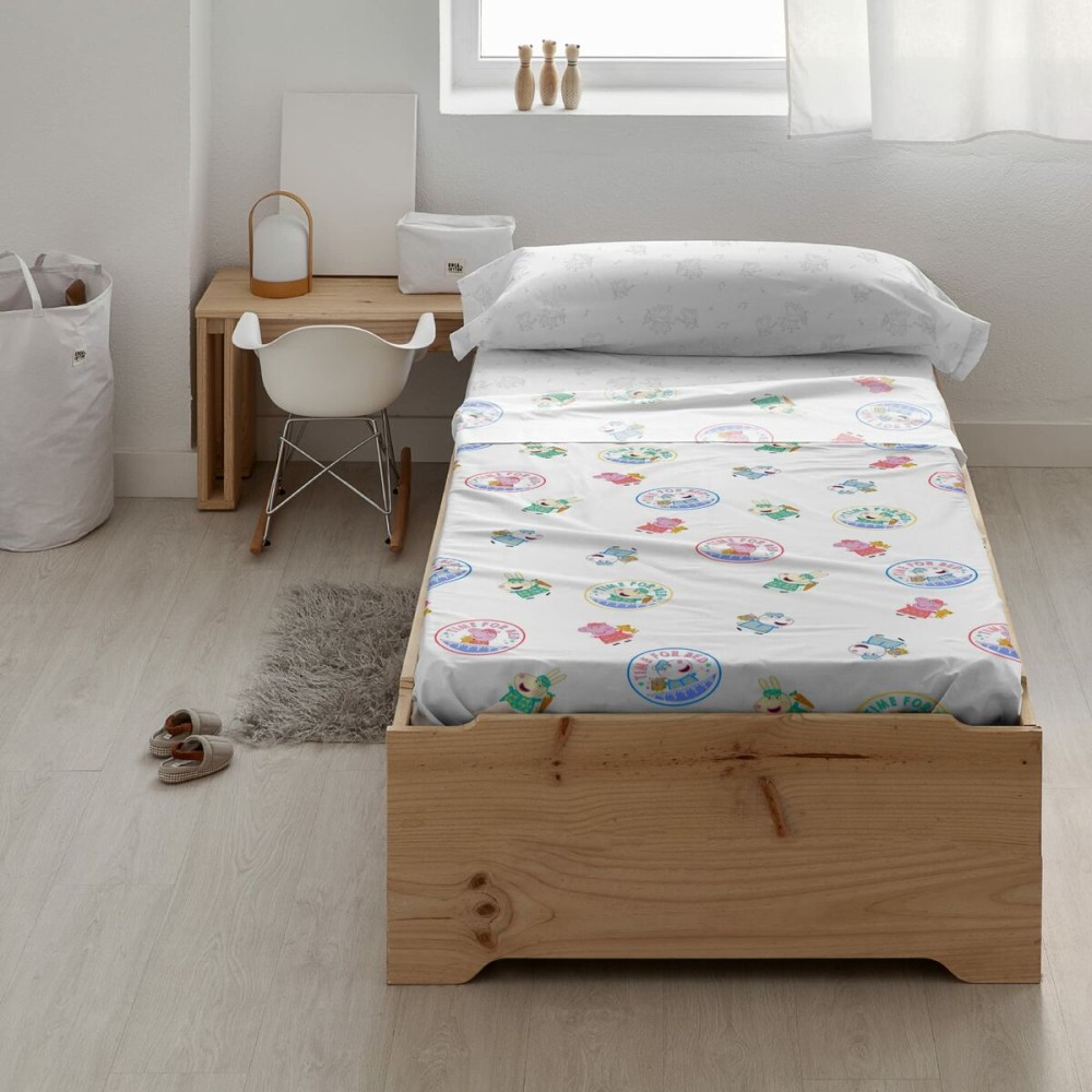 Copripiumino Peppa Pig Sea Multicolore 175 Fili 140 x 200 cm    