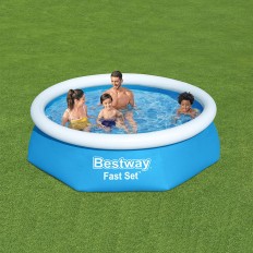 Piscina Gonfiabile Bestway Azzurro 1880 L 244 x 61 cm    