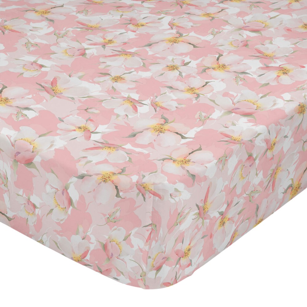 Lenzuolo con angoli HappyFriday Spring blossom Multicolore 160 x 200 x 32 cm    