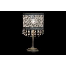 Lampada da tavolo DKD Home Decor Argentato Metallo    