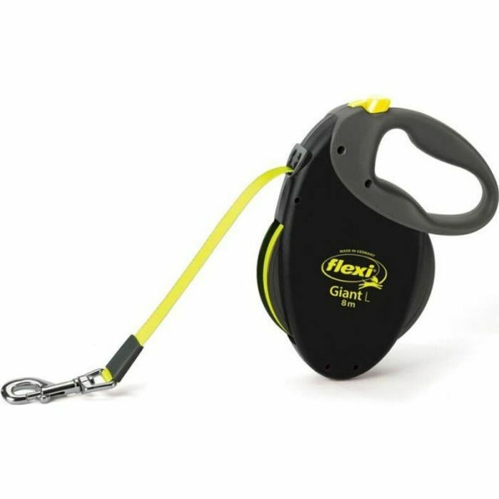 Guinzaglio per Cani Flexi New Classic Multicolore Giallo/Nero L    