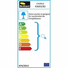 Dissuasore luminoso a LED Brilliant Argentato Acciaio inossidabile    