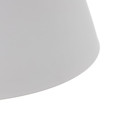 Lampadario 27 x 27 x 32 cm Metallo Bianco Ø 10 cm    